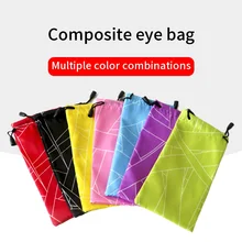 5/psc мешок мягкая ткань мешок пыли оптические очки солнцезащитные очки Mp3 плеер/мобильный телефон/очки для чтения карман