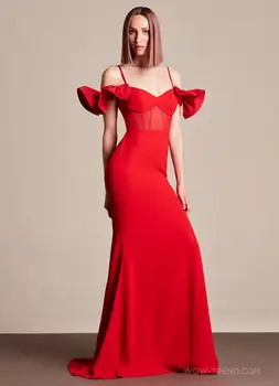 

Slash Neck Backless Spagheeti strap Long dress sexy women Fashion celebrity body con Elegant evening Party dresses wholesale