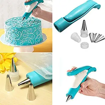 

12Pcs Set Icing Piping Bag Nozzle Tips Pastry Fondant Cake Sugar Craft Decorating Pen Set DIY Kitchen accessories Cake tools