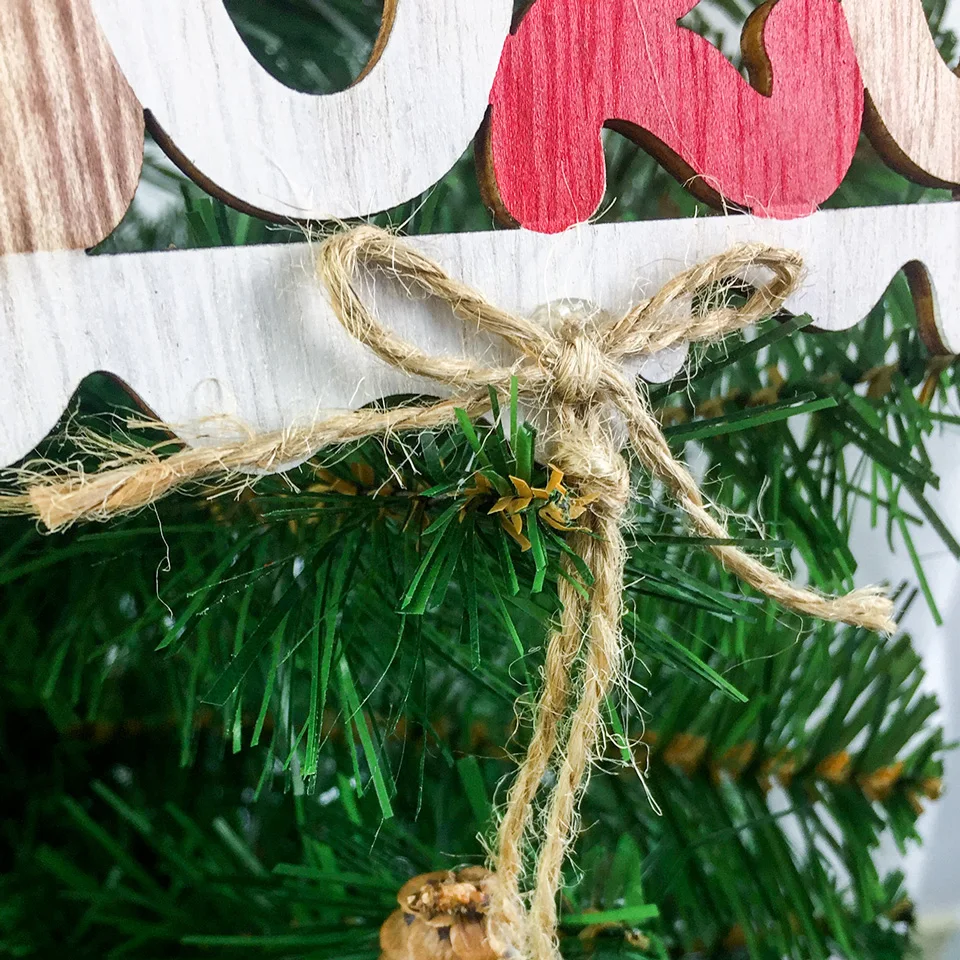 NICROLANDEE, рождественские, новогодние деревянные украшения, подвески, деревянные поделки, подвесное дерево, детский подарок, вечерние украшения 62
