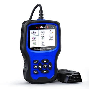 Автомобильный диагностический сканер Autophix 7610 OBD2, инструменты для считывания чистого кода, автоматический сброс масла TPS EPB VAG SAS TPMS, бессрочн... Автомобильный диагностический сканер Autophix 7610 OBD2, инструменты для считывания чистого кода, автоматический сброс масла TPS EPB VAG SAS TPMS, бессрочн...