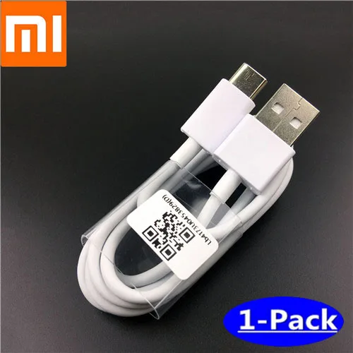 1 pack Кабель для быстрой зарядки Xiao mi 2A usb type c для mi a2 mi 9 mi 8 mi 6 8 se mi x 2 2s 3 mi 5 a1 6 6x a1 - Цвет: 1 pack