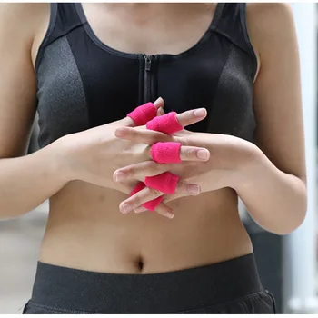 

Stretchy Sports Finger Sleeves Arthritis Support Finger Guard Outdoor Basketball Volleyball Finger Protection