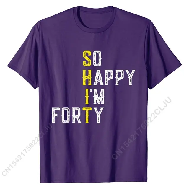 Funny 40th T Shirt Hadiah Ulang 