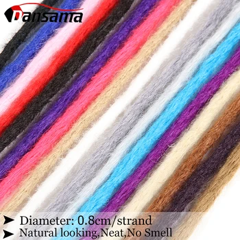 

Dansama 20 inch Handmade Dreadlocks Hair Extensions Crochet Braids Reggae Crochet Hair Synthetic Dreads Hair Braiding Hair Black