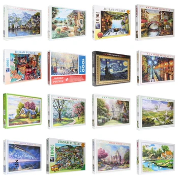 

1000 Pieces Jigsaw Puzzles Educational Toys Scenery Space Stars Educational Puzzle Toy for Kids/Adults birthday Gift