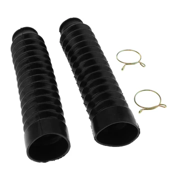

2Pcs Rubber Motorcycle Front Fork Shock Absorber Dust Cover Fit Honda CG125