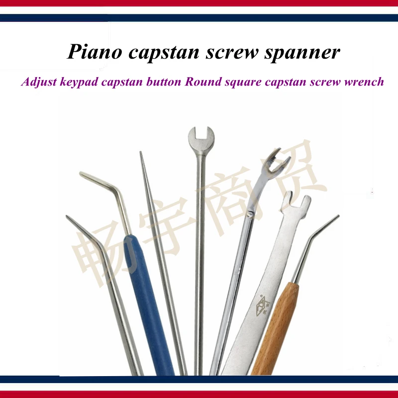 

Piano tuning tools accessories Piano capstan screw spanner Adjust keypad capstan button wrench Piano repair parts
