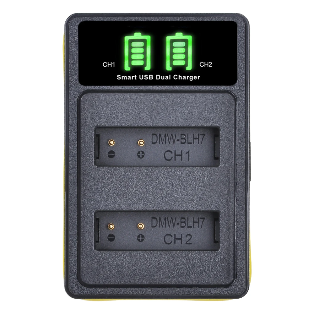 para Panasonic DMW-BLH7 BLH7E BLH7PP Bateria Lumix