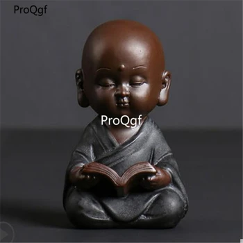 

Prodgf 1Pcs A Set never angry to a crazy old woman statue chusheng