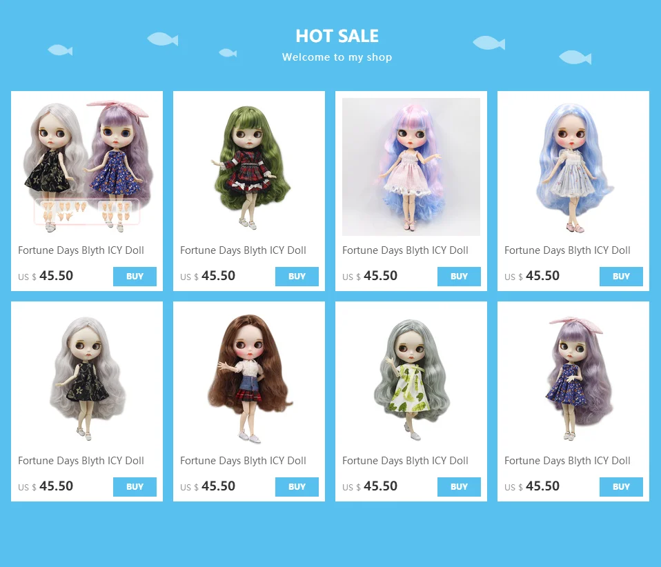 Fortune Days 1/6 bjd кукла шарнирное тело № BL2749/280 голубые волосы новое матовое лицо с 4 цветными глазами DBS Подарочная игрушка по индивидуальному заказу