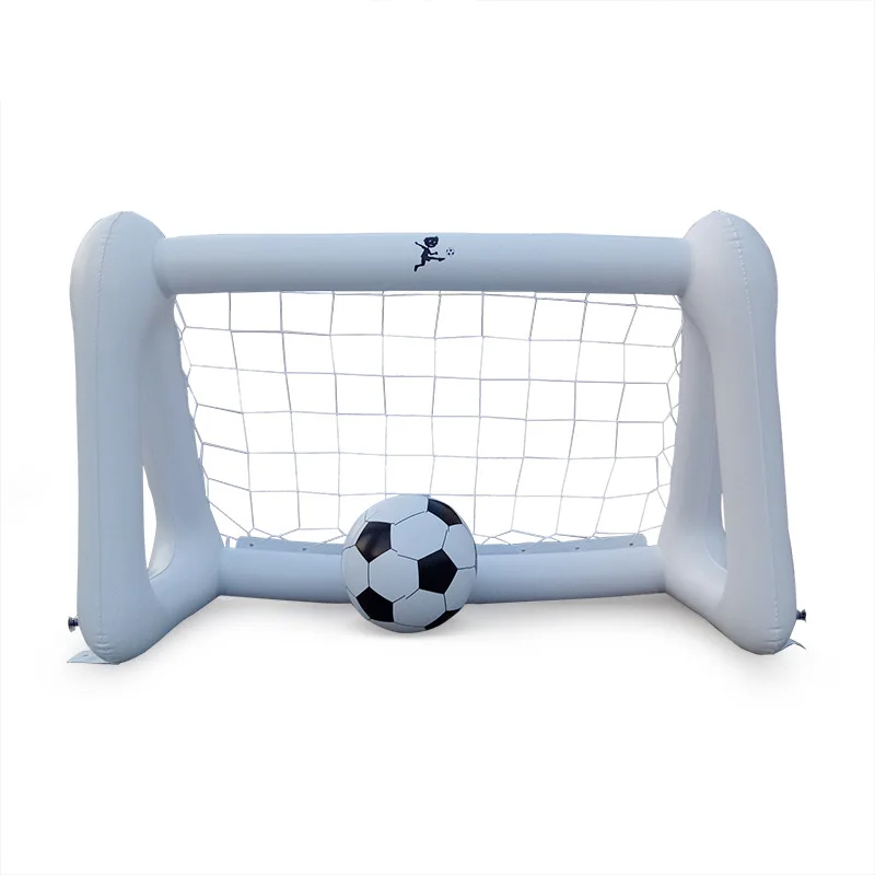 Inflatable Soccer Goal for Children, PVC Football Net, Inflatable Beach Ball, Portable Football Gate, Parent-Child interaction 1 3 5 holes football training shooting target net soccer goal football practice target ball net goalkeeper football goal net