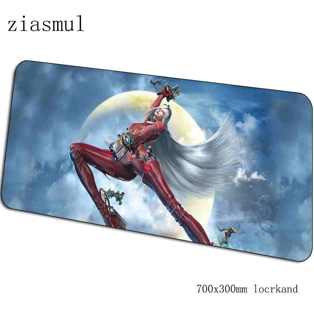 Bayonetta коврик для мыши геймер 70x30 см игровой коврик для мыши Бестселлер notbook Настольный коврик милый коврик для игры большой геймер Коврик для геймпада - Цвет: pattern 2