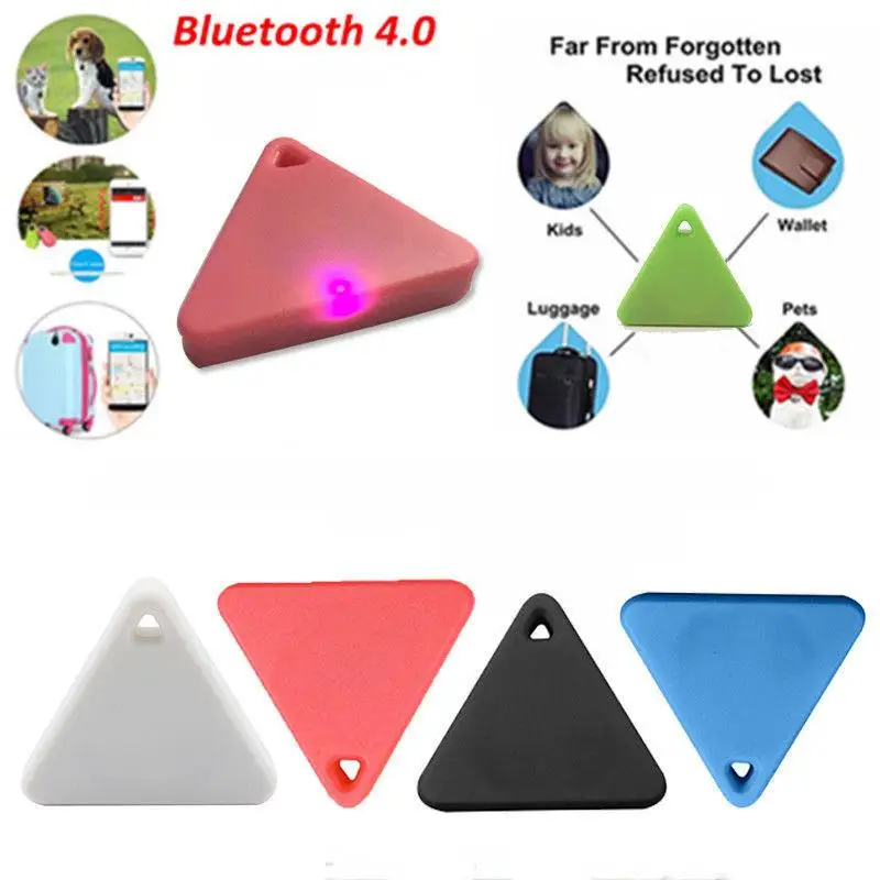 Mini rastreador GPS Bluetooth inteligente a prueba de agua conectar con la función de Bluetooth del teléfono móvil para las llaves del perro del gato del animal doméstico bolso de la carpeta de los niños
