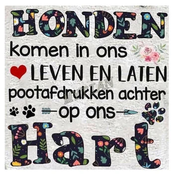

full square/round 5D DIY diamond painting Dog footprint Text Embroidery Pattern 3D Cross stitch mosaic home decor gift