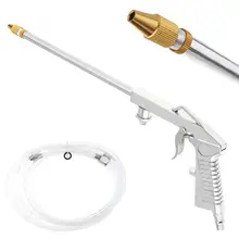 Пистолет-распылитель 16 дюймов пневматические чистящие пистолеты инструмент для выдувания пыли с гибкой трубой и длинным соплом для мойки машинного двигателя масляного пути