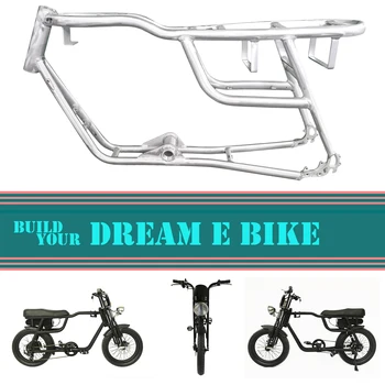 20 inch*4.0 Ebike Frame Electric Bicycle Frame 4.0 Fat Tire Bicycle Fender Aluminum Alloy Frame Bicycle Accessories E Bike Parts 1