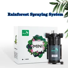 Réptil fogger silencioso bomba nebulizador sistema de pulverização para planta jardim estufa irrigação dispositivo pulverização terrário