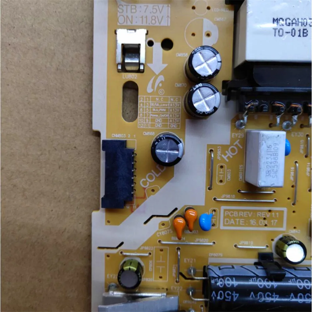 Оригинальная плата питания для SAMSUNG BN44-00868A L55PF_KDY для UA49K5300AJ XXZ UA59K5300AJ UE49K5100AK XXU UE55K5100AK