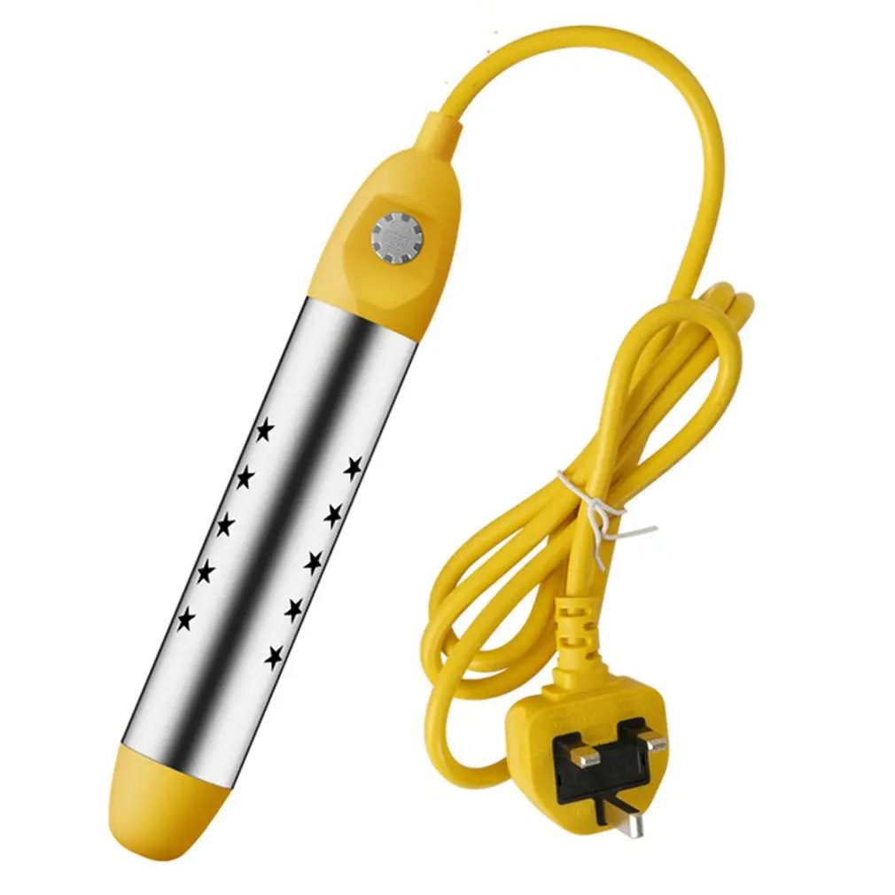 

2500W 1.5 Meters Line Stainless Steel Immersion Heater Heating Rod Automatic Power-Off Water Boiler Tool