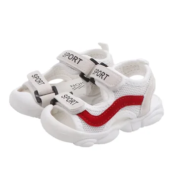

2020 New Kids Sandals Fashion Summer Leathers Sweet Children Sandals For Girls Toddler Baby Soft Breathable Hoolow Outor Shoes