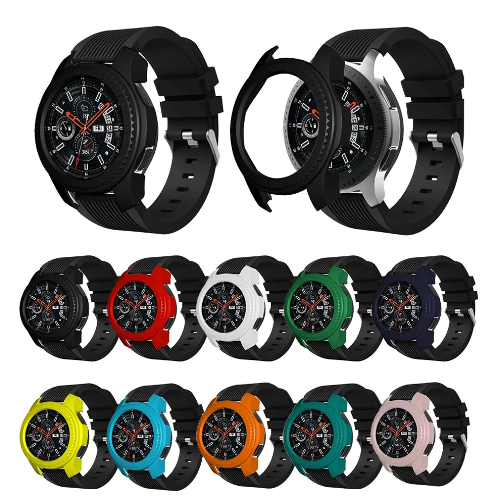 Для Galaxy Watch Active Smart Watch инкрустированный бриллиантами Чехол ударопрочный износостойкий защитный чехол для экрана часов