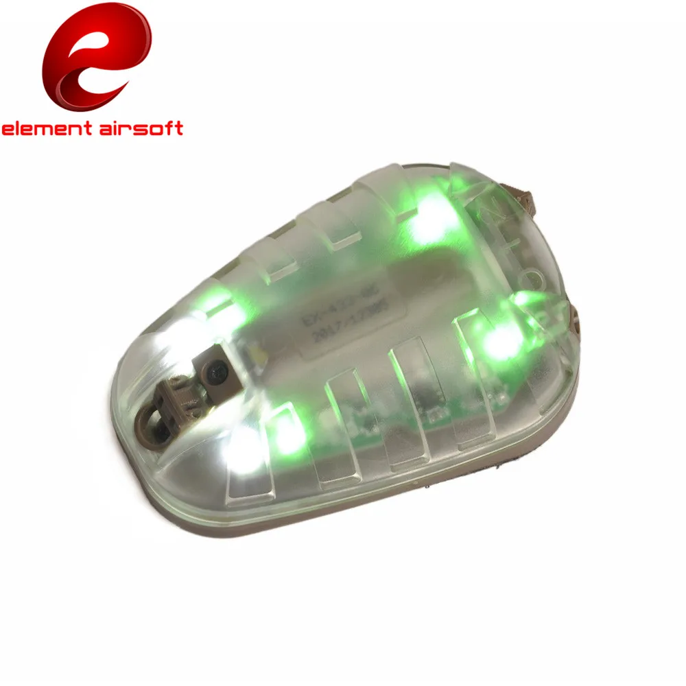 FTD HEL-Star 6 сигнальный зеленый& IR или красный& IR светильник с волшебной лентой Тактический шлем лампы для выживания