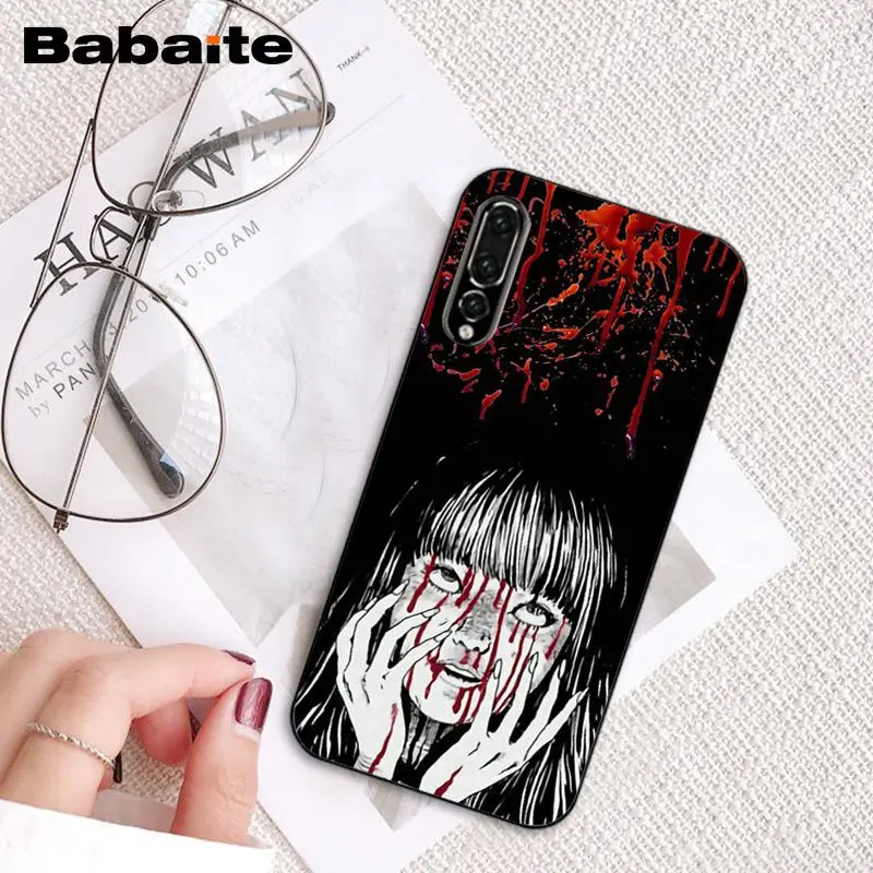 Babaite Junji Ito тройники ужас чехол для телефона huawei P20 P30 P20Pro P20Lite P30Lite Psmart P10 9lite