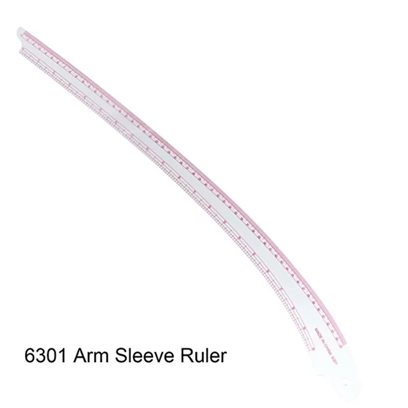 Multi Function Looen Curve Ruler Drawing Line Straight Sewing Clothing Rulers Sleeve Arm Curve Cutting Ruler Button Comma Set