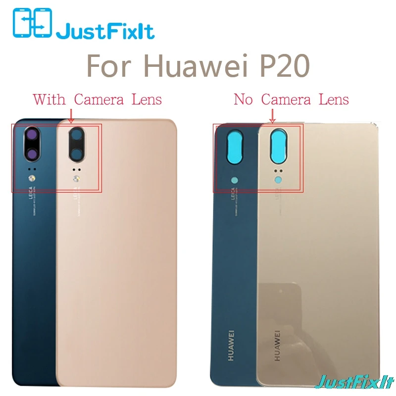 

For Huawei P20 Battery Cover Door Back Housing Rear Case Huawei P20 Battery Door Replacement Parts