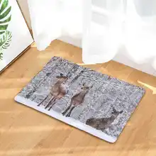 CAMMITEVER коврик для диких животных нескользящий коврик для ванной домашний декоративный Придверный коврик для спальни фланелевый напольный коврик Прямая поставка