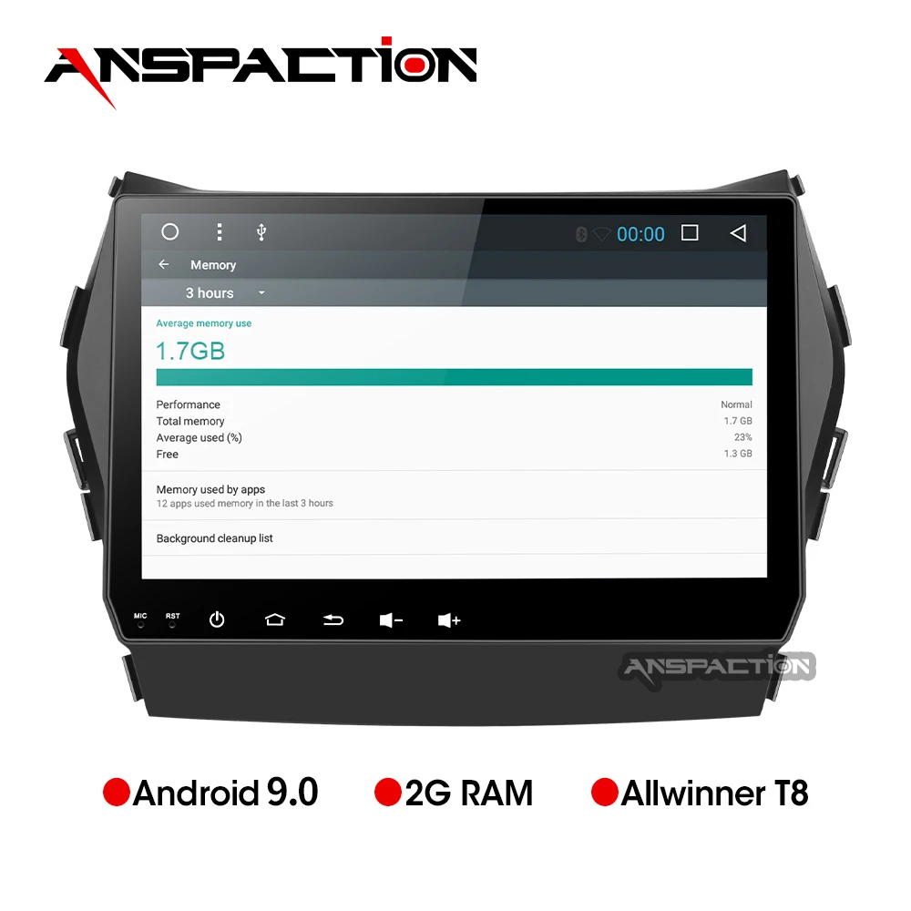 Восьмиядерный android 9 0 автомобильный dvd для hyundai IX45 Santa fe 2013 2014 2015 2016 2017 18 Радио
