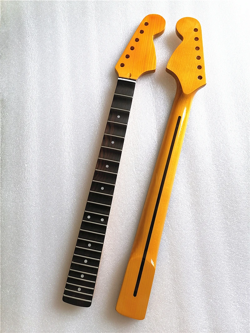 22 лада большой головной убор Электрогитара шеи гребешок палисандровый гриф