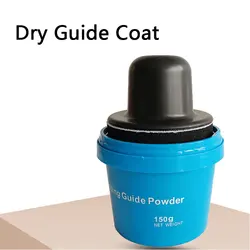 Poudre de revêtement noire, 150g, Guide de séchage, affiche les Imperfections et les rayures sur la peinture, applicateur de livraison à domicile inclus 