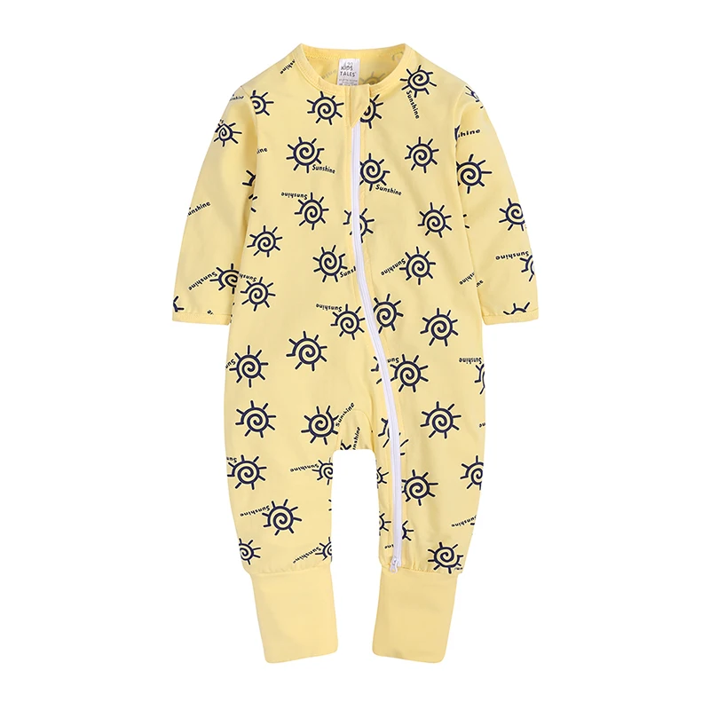 Newborn Baby Girls Boys Overalls Unisex Cotton Outerwear Infant Outfits Toddler Kids Cartoon Print Clothes baby romper pajamas