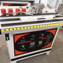 Máquina de borda de madeira da borda do woodworking, igoldencnc manual borda dupla colagem velocidade ajustável edger madeira