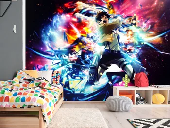 

[Self-Adhesive] 3D Attack On Titan 786193 Japan Anime Wall Paper mural Wall Print Decal Wall Murals