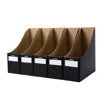 

5Pcs File Holder Waterproof Magazine Holder Desk Organizer For Office Filing Products