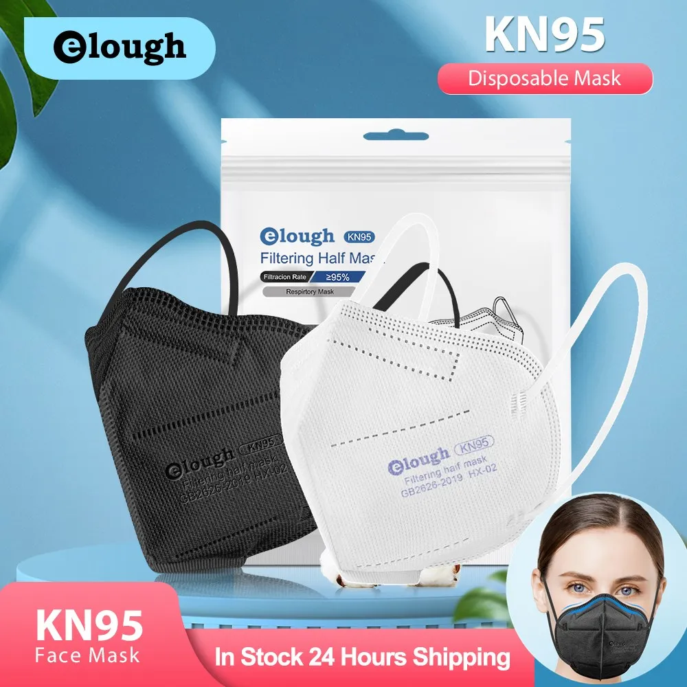 FFP2 KN95 Mascarillas FPP2 Black Homologada FFP2MASK CE 5 Layers Mascherine Adult Resuable NK95 FFP 2 FFPP2 Masks | Безопасность и