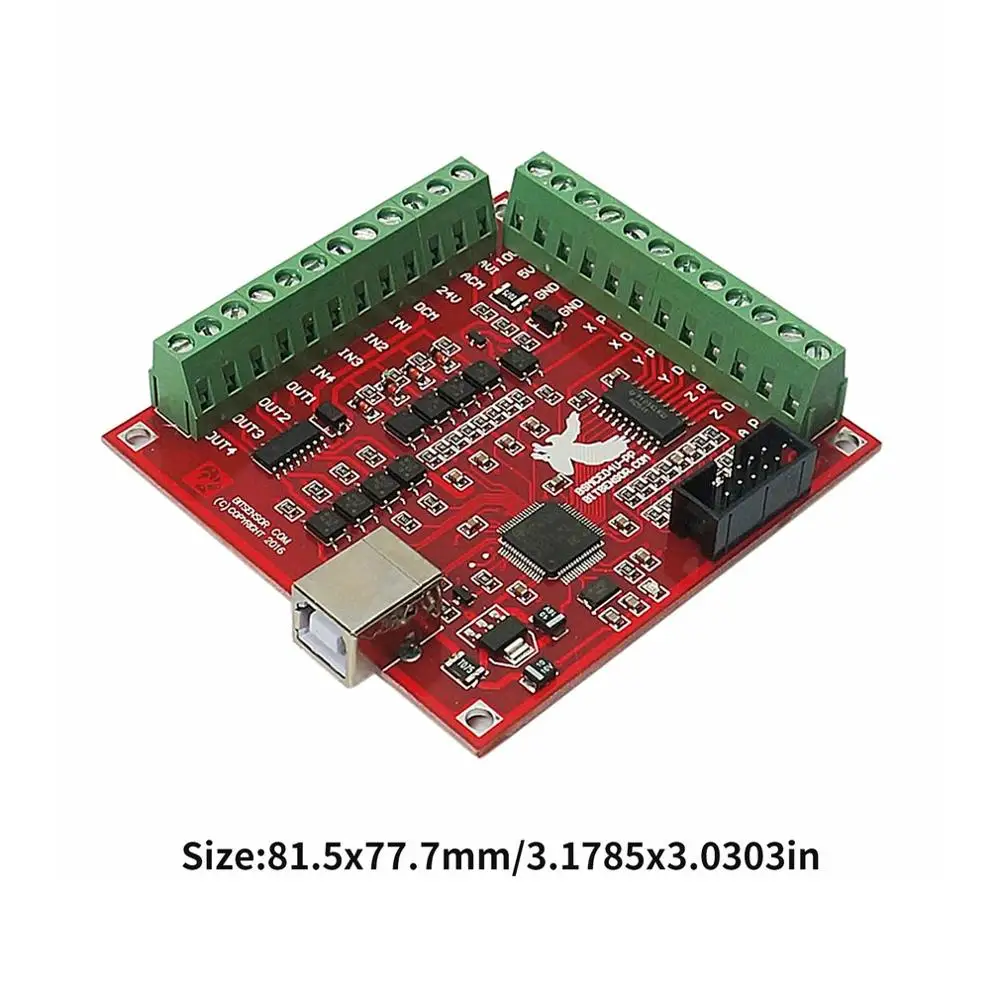 MACH3 шаговый контроллер движения карта с USB ЧПУ контроллер карты и USB кабель и CD набор инструментов