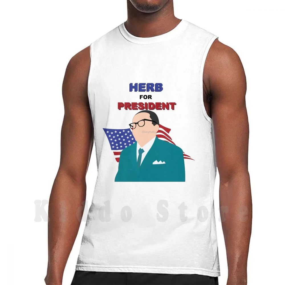 Herb For President Canotte Gilet 100% Cotone The Umbrella Academy Tua Umbrella Academy Herb