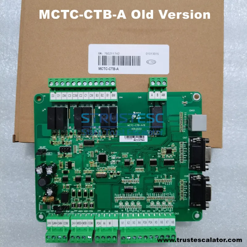 Elevator Car Top Communication Board MCTC-CTB-A MCTC-CTB-B with Standard Program Use for Monarch