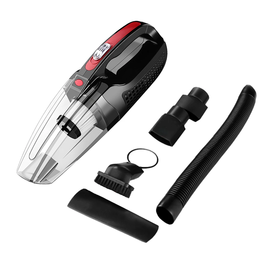 120W Car Vacuum Cleaner Portable Wireless Handheld Wet & Dry 4000Pa Suction Mini Vacuum Cleaner For Car Home Pet Hair Office