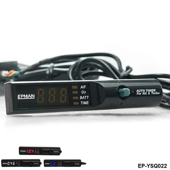 

12V Blue/Red/White LED Display Auto Vehicle Car Meter Turbo Timer Device Black Pen Control Unit EP-YSQ022-AF