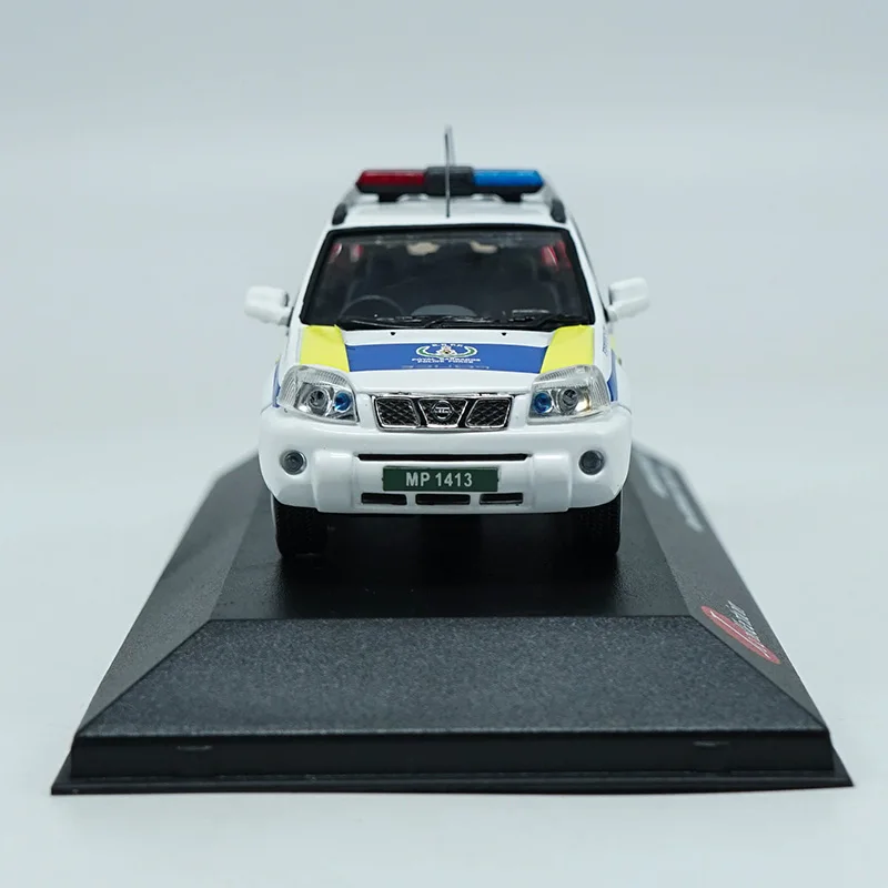 Nissan X-Trail 1/43 масштаб автомобиля 2008 королевская модель полицейской машины литая игрушка детский подарок коллекция Крытый дисплей