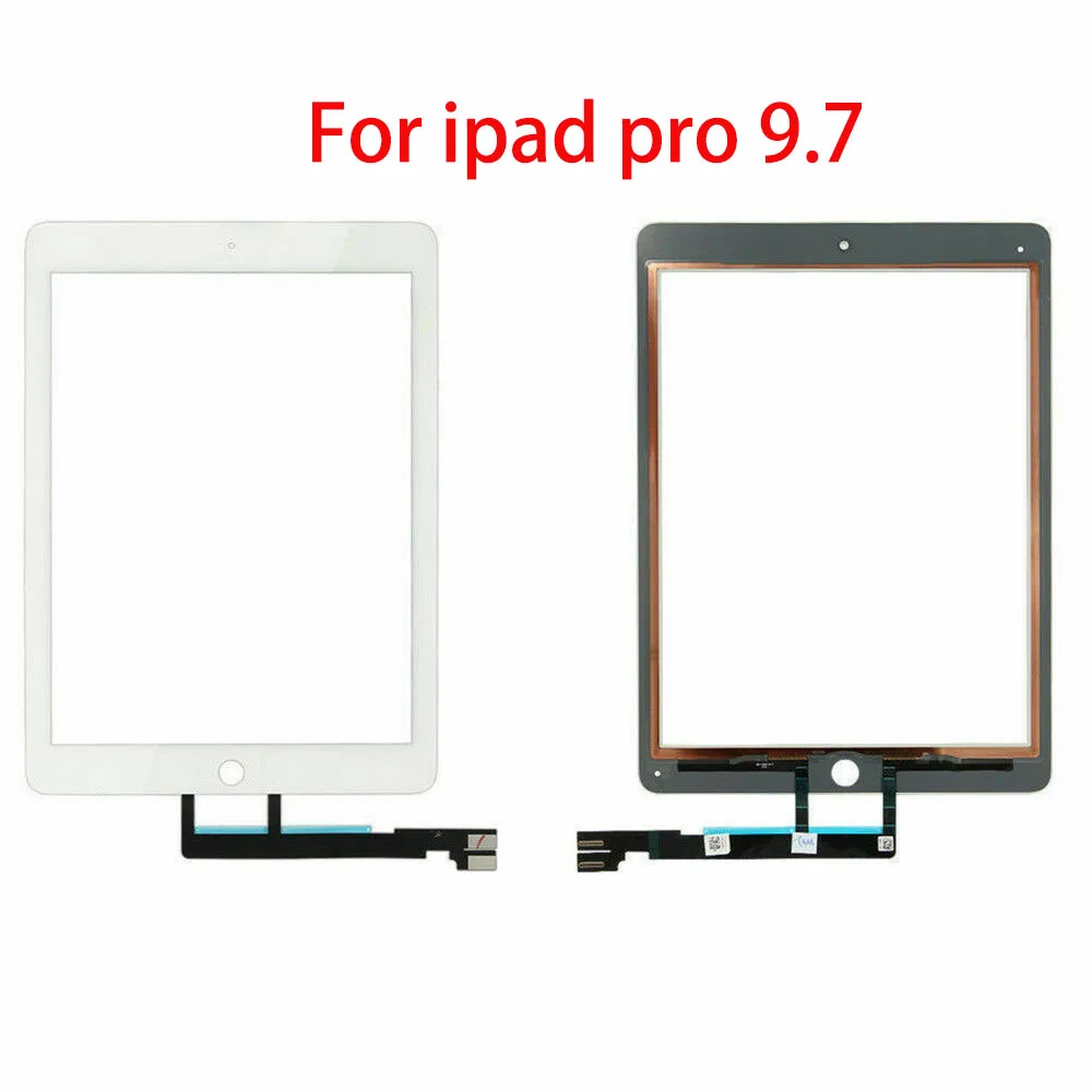 10 шт. протестированный дигитайзер сенсорный экран внешняя панель для iPad Pro 9,7(версия) A1673 A1674 A1675 Замена стеклянных линз