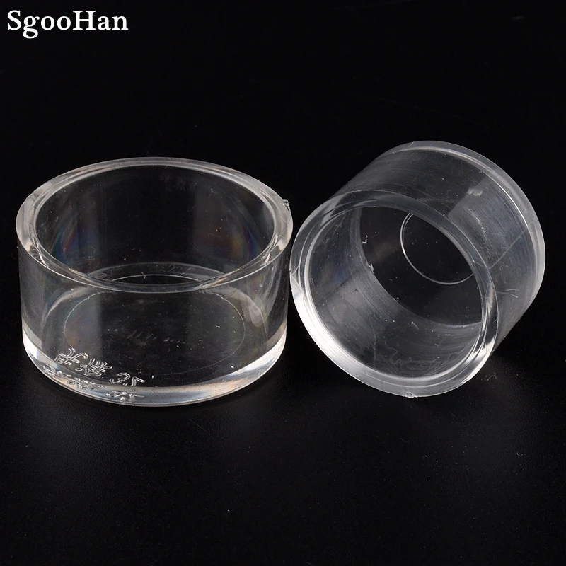 1PC Inner Dia 20/25/32mm Acrylic Pipe Aquarium Fish Tank Joint End Plug PMMA Watering Supply Plexiglass Elbow Tee Connector