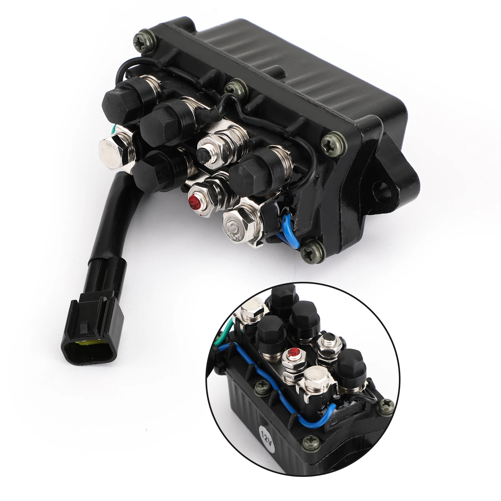 Areyourshop для Yamaha подвесной двигатель 4 тактный двигатель F 20-250HP реле в сборе 63P-81950-00-00 F-60 F-225 F-50