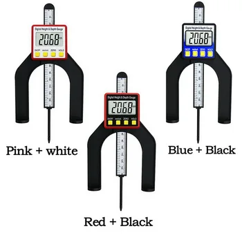 

Digital Depth Gauge LCD Height Gauges Calipers With Magnetic Feet For Router Tables Woodworking Measuring Tools