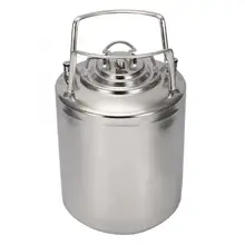 10л бытовой 304 Нержавеющая сталь Пивная бочка бочонок для напитков домашний пивной пивоваренный инструмент барные Клубные барные инструменты для вина аксессуары